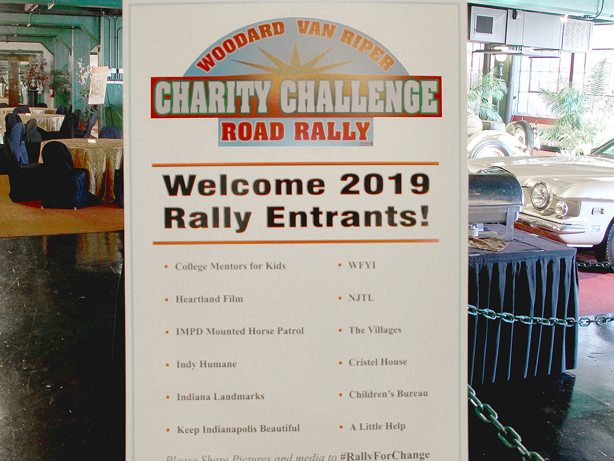 2019 Van Riper Woodard Charity Challenge Road Rally