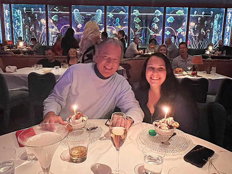 Turner and Whitney Celebrate Their Birthday's 'Vegas Style'