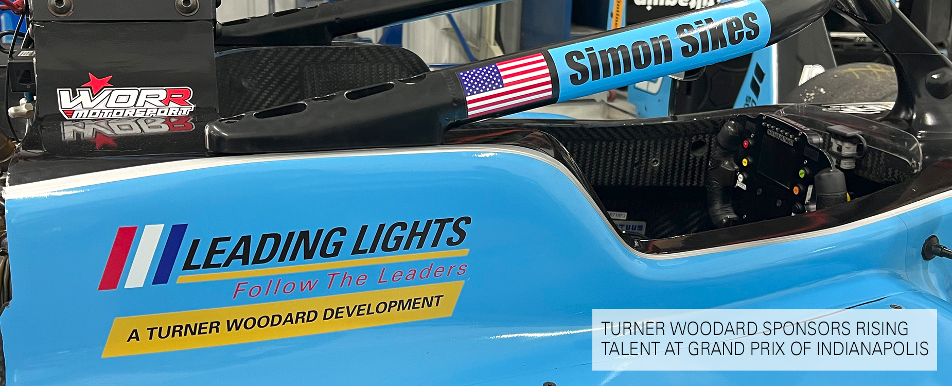 Turner Woodard Sponsors Rising Talent at Grand Prix of Indianapolis